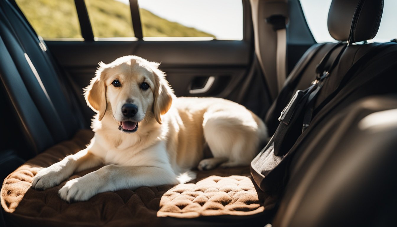 Car seat dog beds
