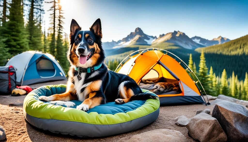 Choosing a Camping Dog Bed