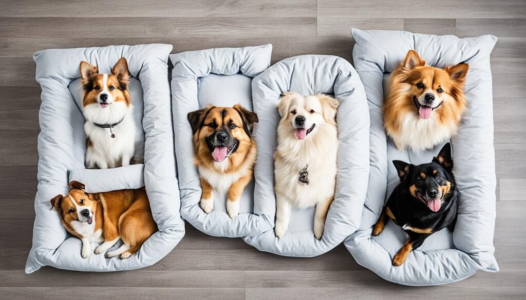 Dog's size and bed compatibility