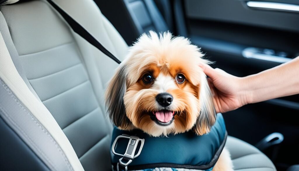 Securing Car Seat Dog Bed