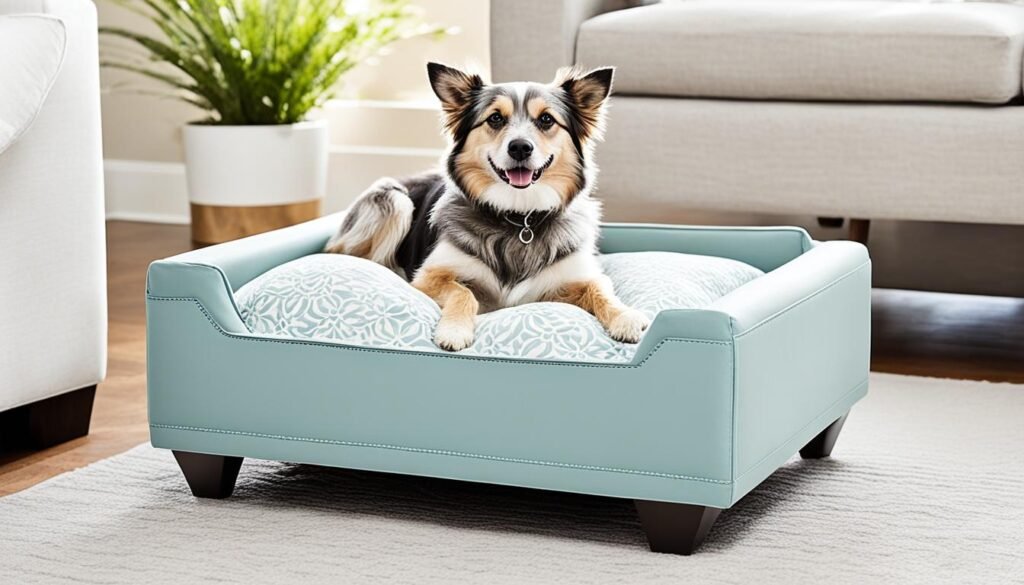 airy and comfortable elevated dog bed