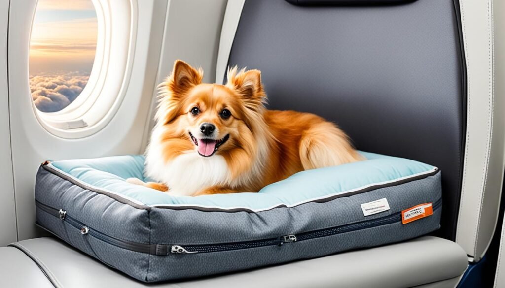 proper airline dog bed