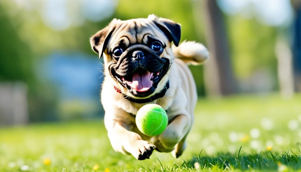 Exercise for Pug puppies