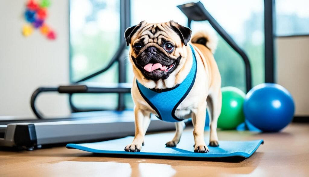 Low-impact exercises for Pugs