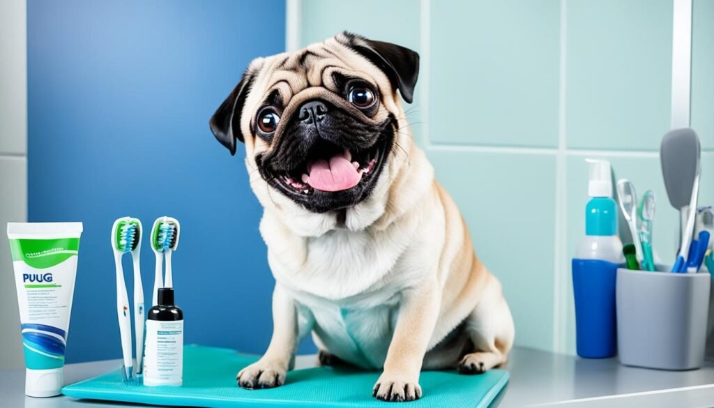 Pug dental hygiene