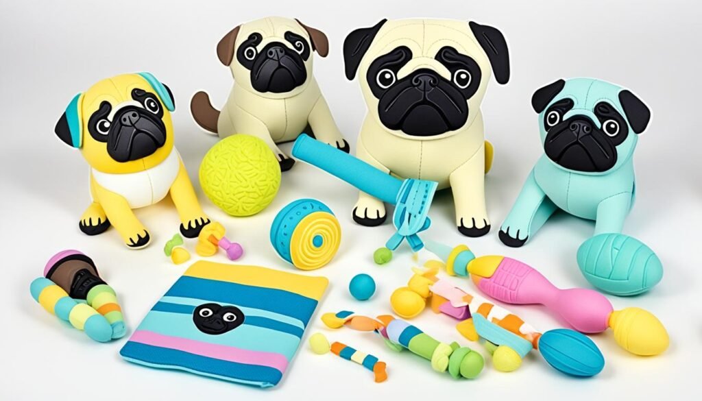 Pug-friendly toy designs