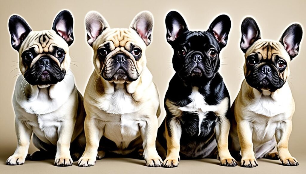 Pug origins and French Bulldog development