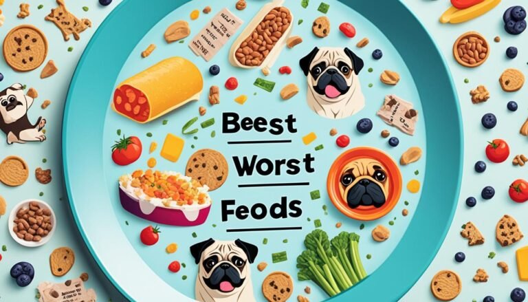 The best and worst foods for Pugs