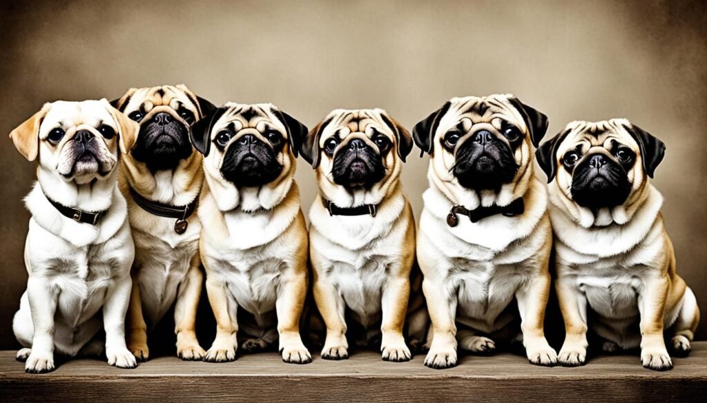 history of Pugs and Beagles