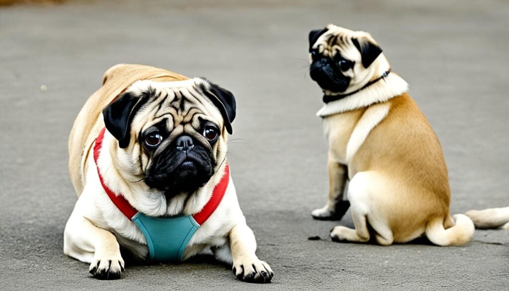 pug behavior and body language