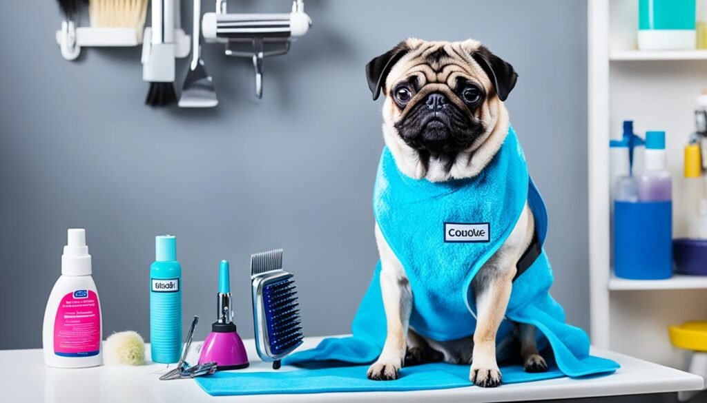 pug grooming