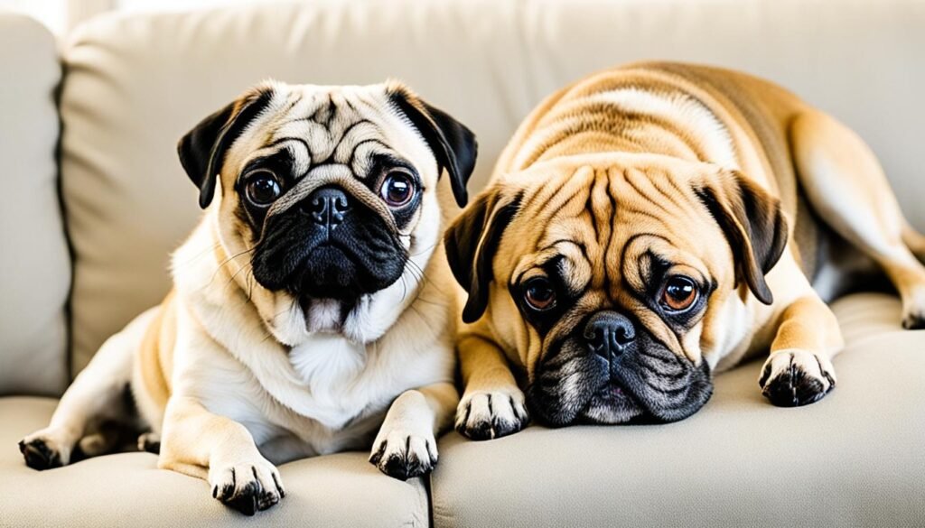 temperament of Pugs and Beagle behavior