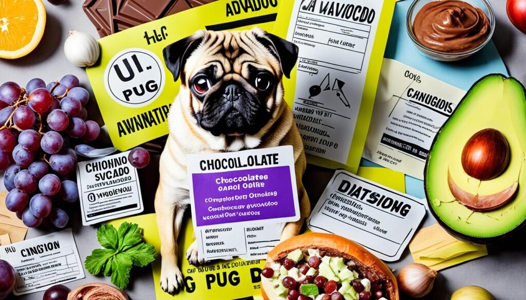 toxic foods for pugs