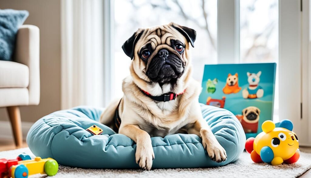 Creating a comfortable environment for Pugs