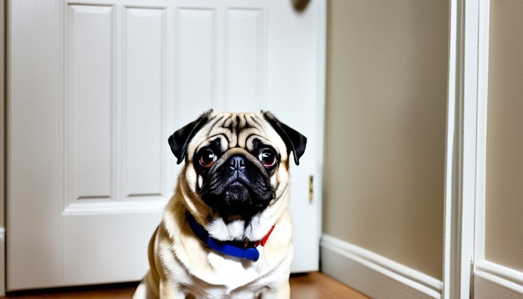 Managing severe separation anxiety in Pugs