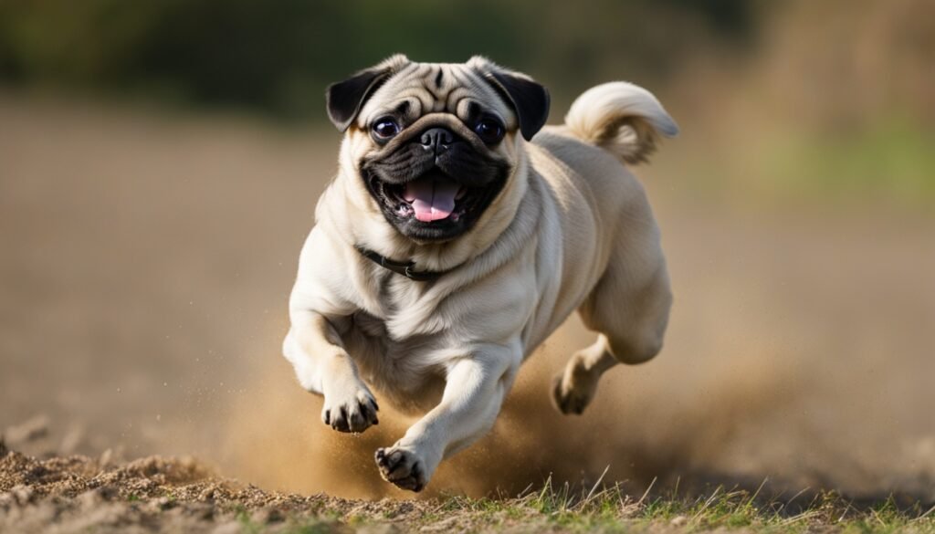 Pug body condition score