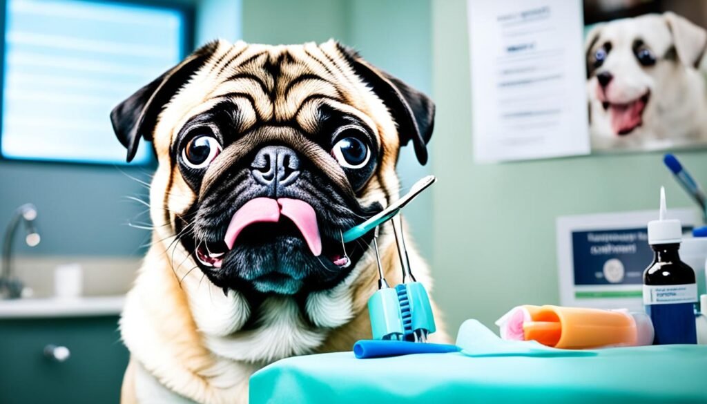 Pug dental check-ups