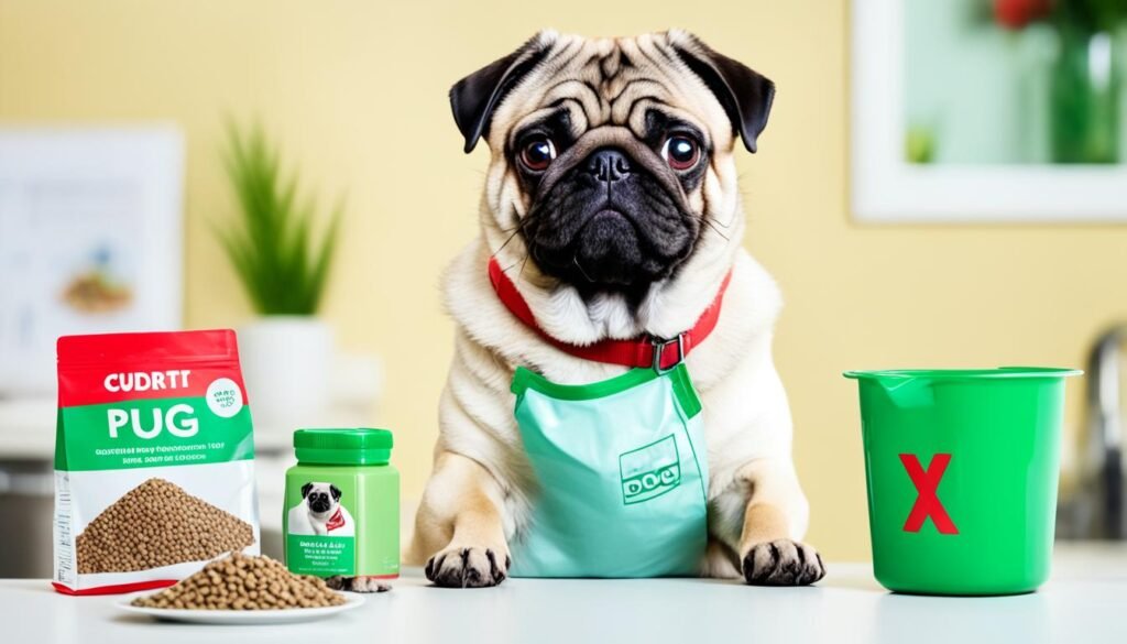 Pug feeding guidelines