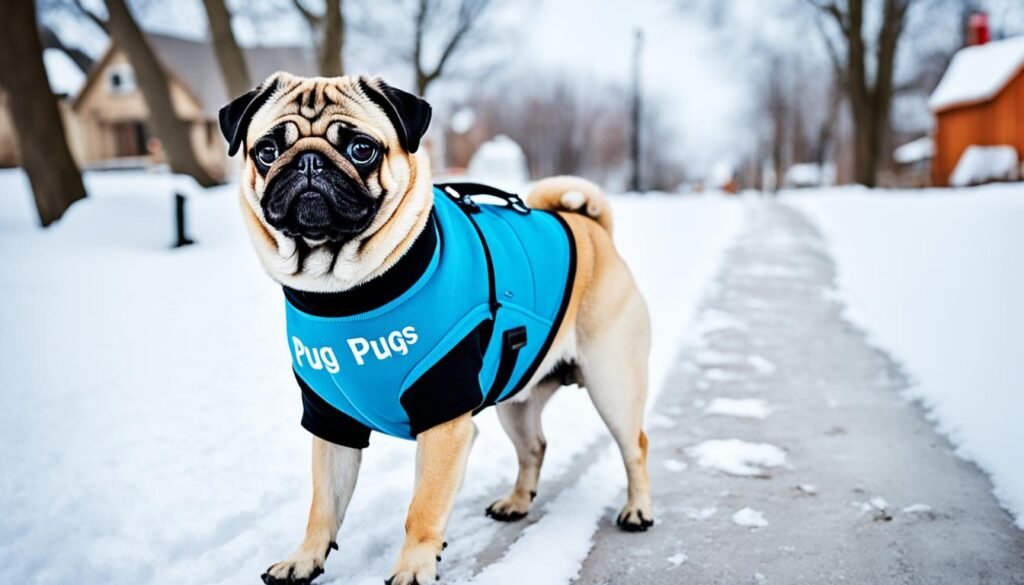 Winter safety for Pugs