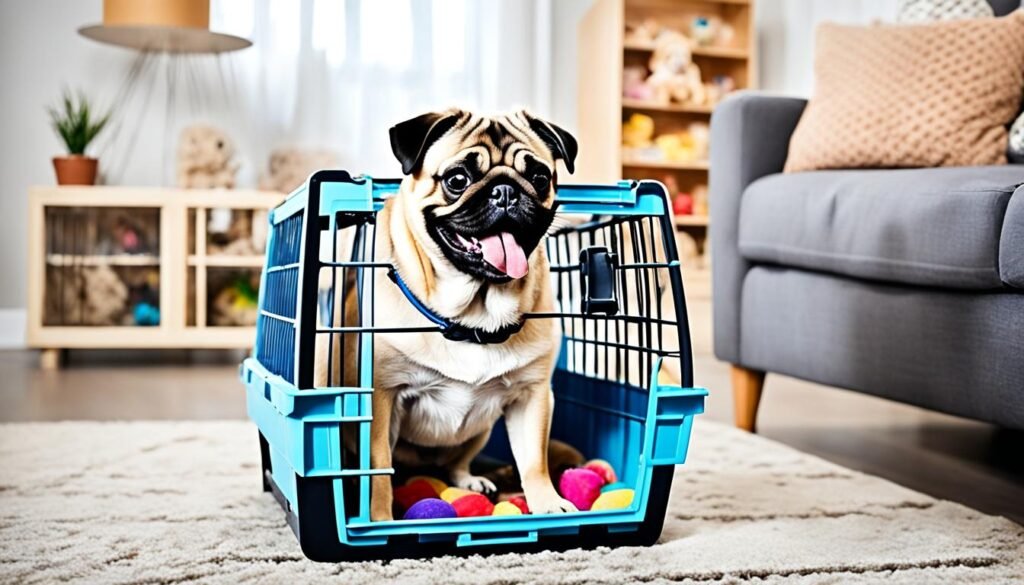 crate training Pugs