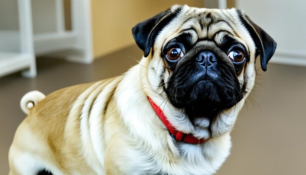 pug ear infection symptoms