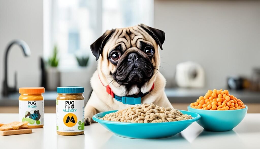 pug food allergies