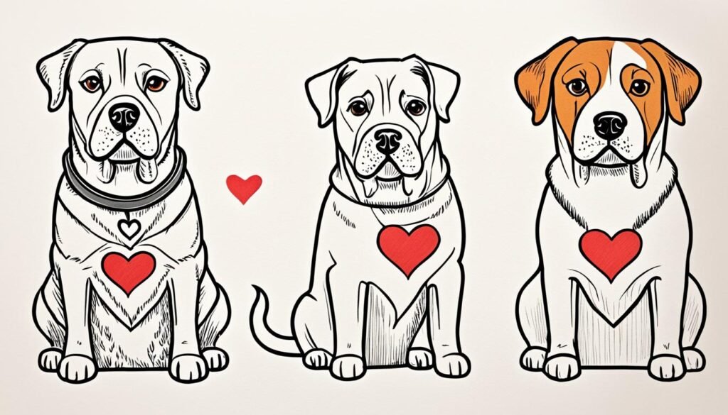 which dog has a bigger heart?