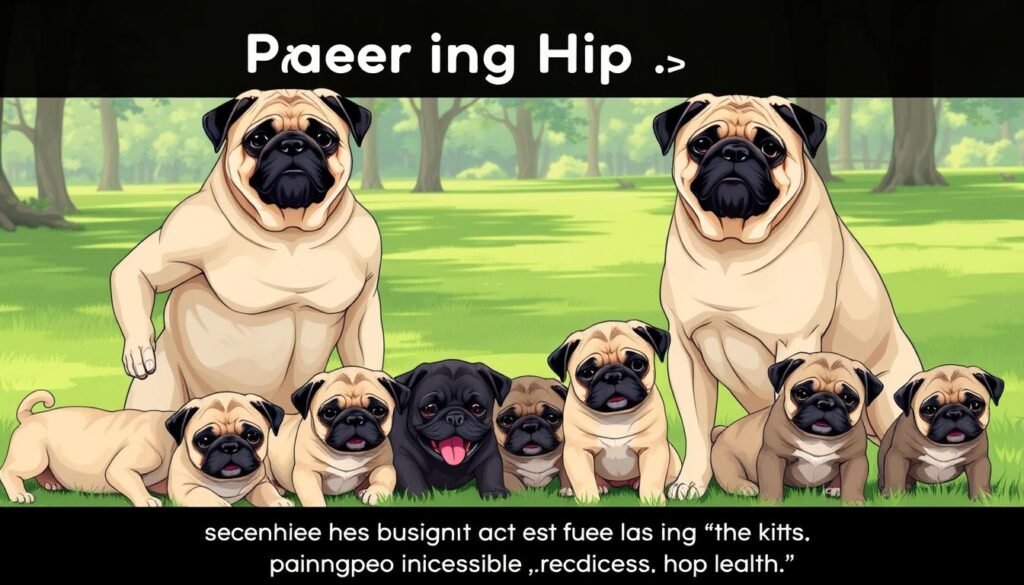 Breeding for healthy hips in Pugs