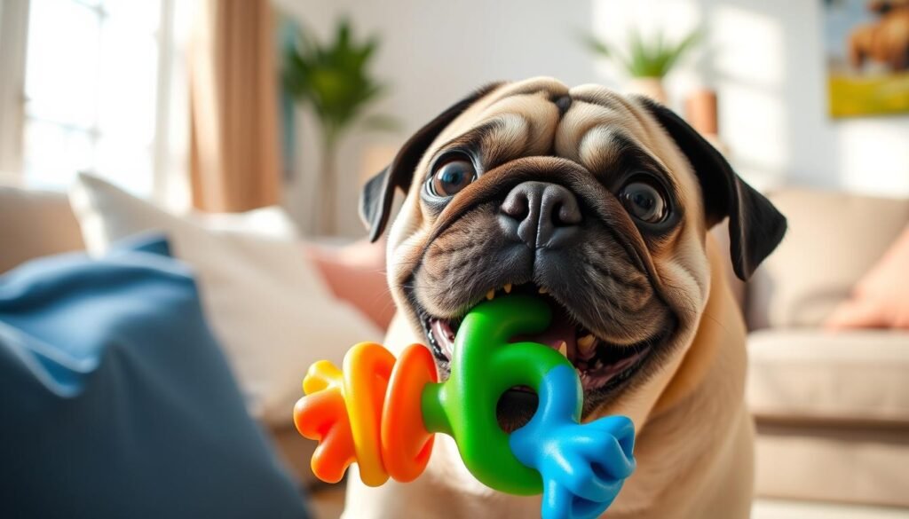 Pug chewing toy