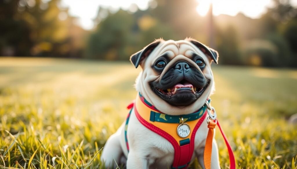 Pug harness and collar