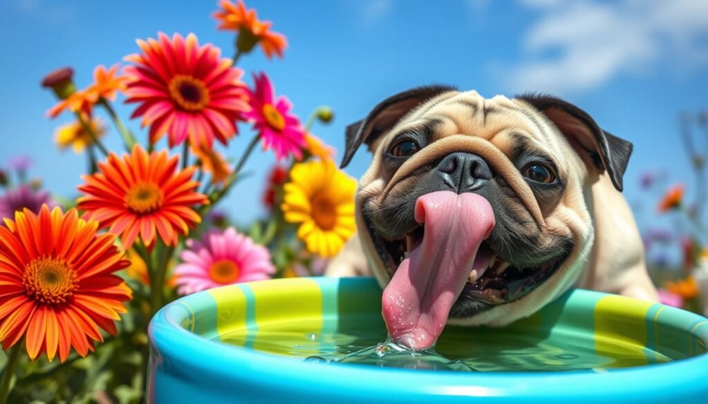 Pug hydration