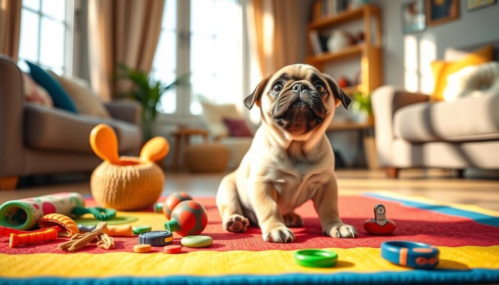 Pug puppy training