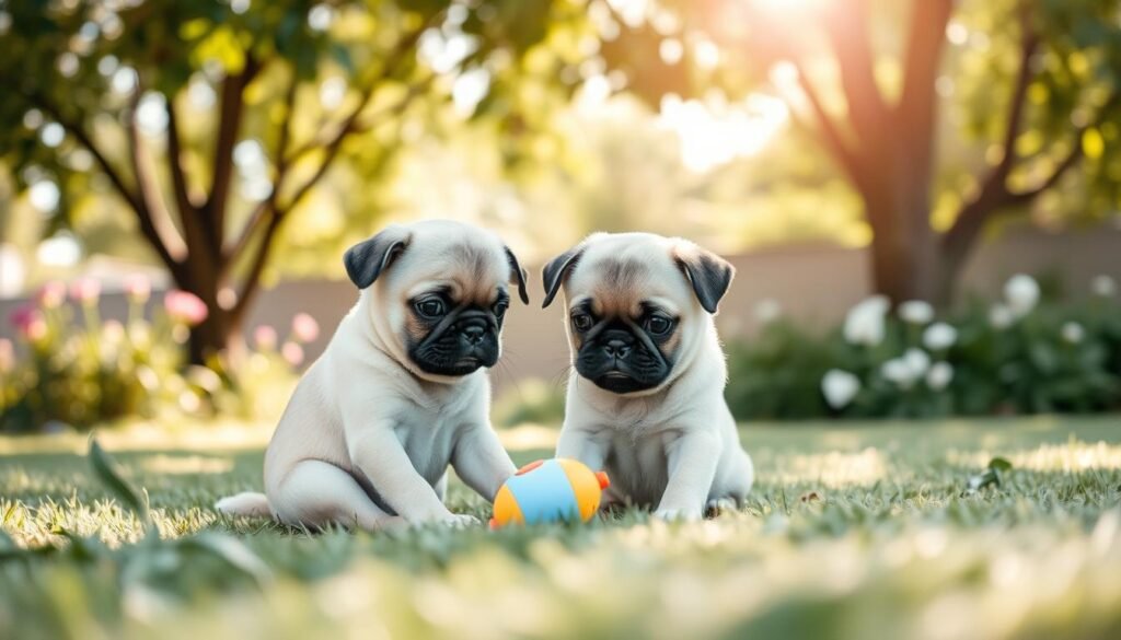 Pug puppy training