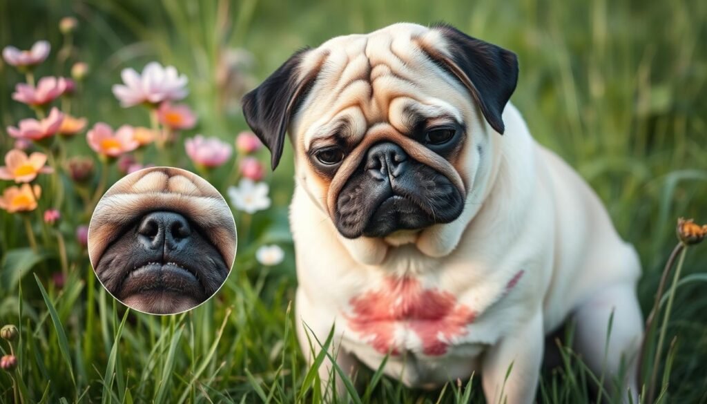 allergy symptoms in pugs