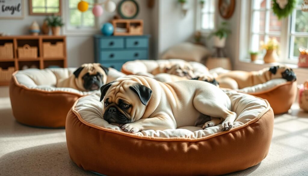 ergonomic beds for pugs