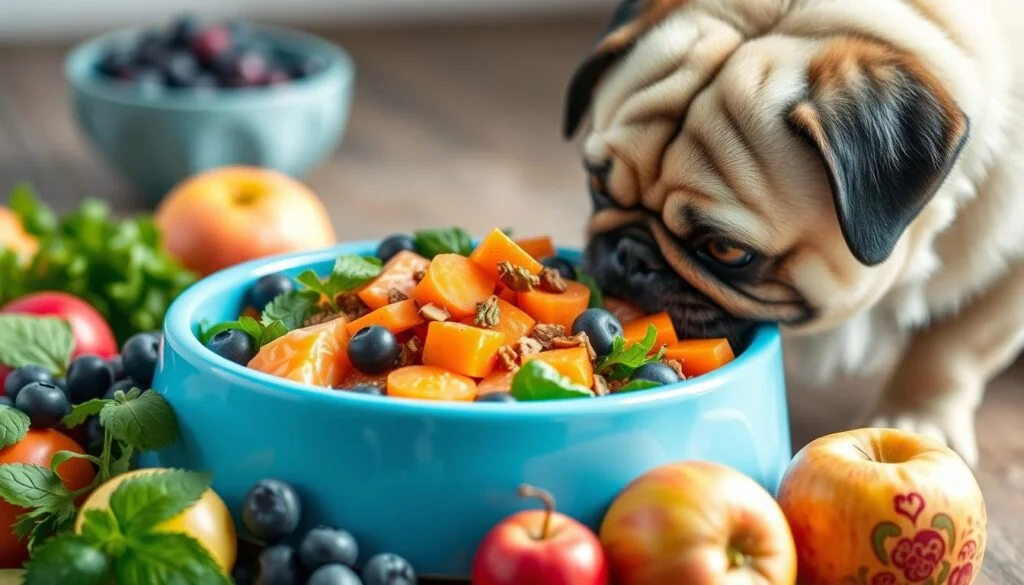 pug diet for coat health