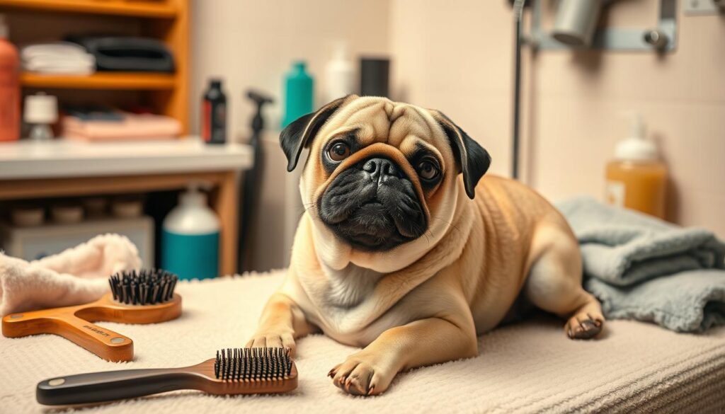 pug grooming