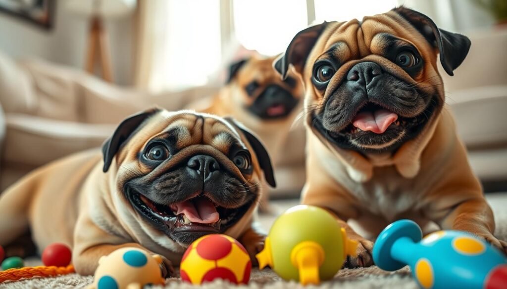 pug play behavior