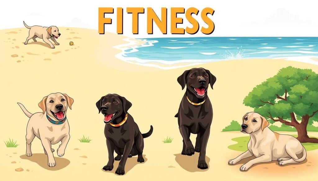 Labrador Retriever fitness levels