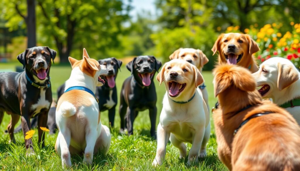 Labrador puppy socialization