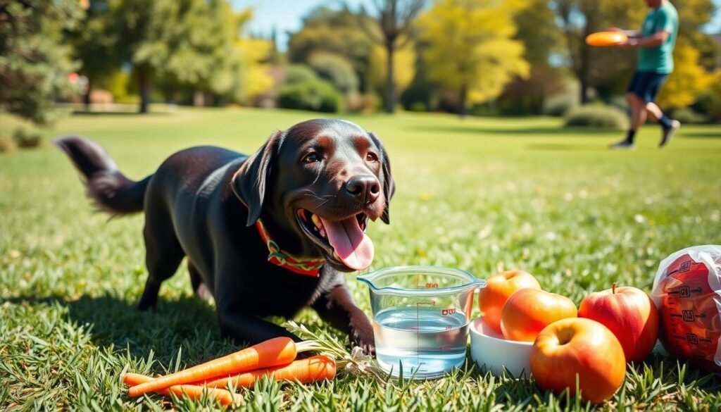 Labrador weight management