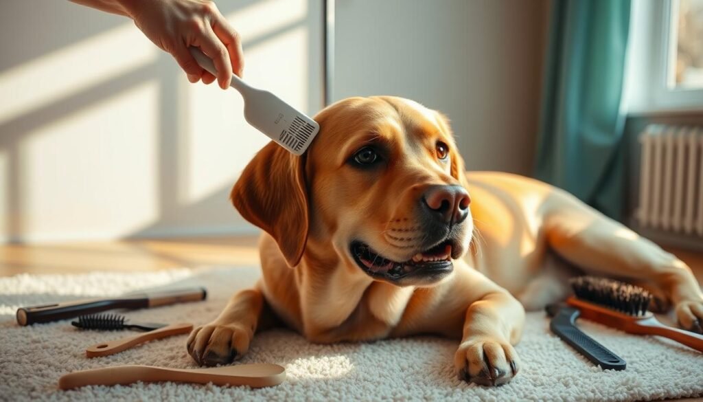 Labrador Retriever grooming