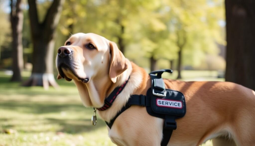 Labrador Retriever service dog