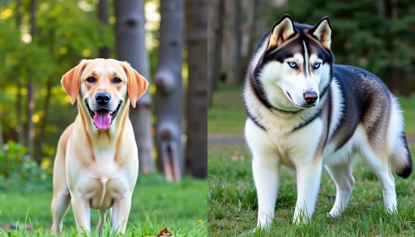 Labrador Retrievers vs Siberian Huskies: A Breed Guide