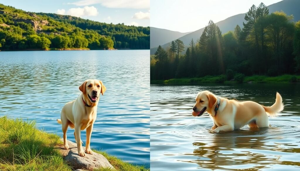 Labrador and Golden Retriever origins