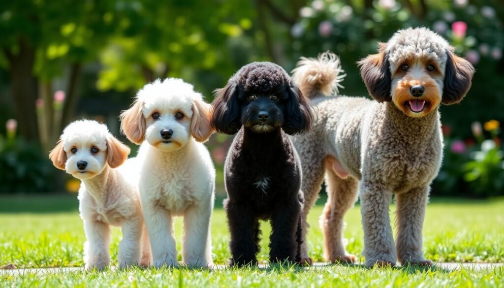 Poodle size variations