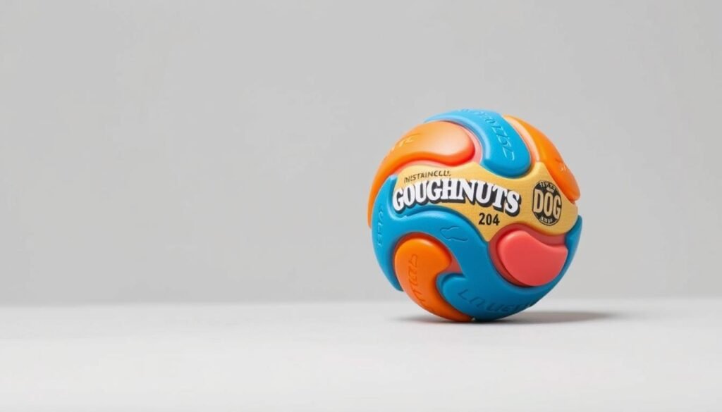 Generate an image of the Goughnuts Indestructible Ball